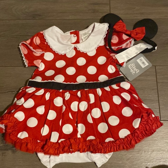 Disney Other - New Minnie Mouse outfit with headband Disney baby